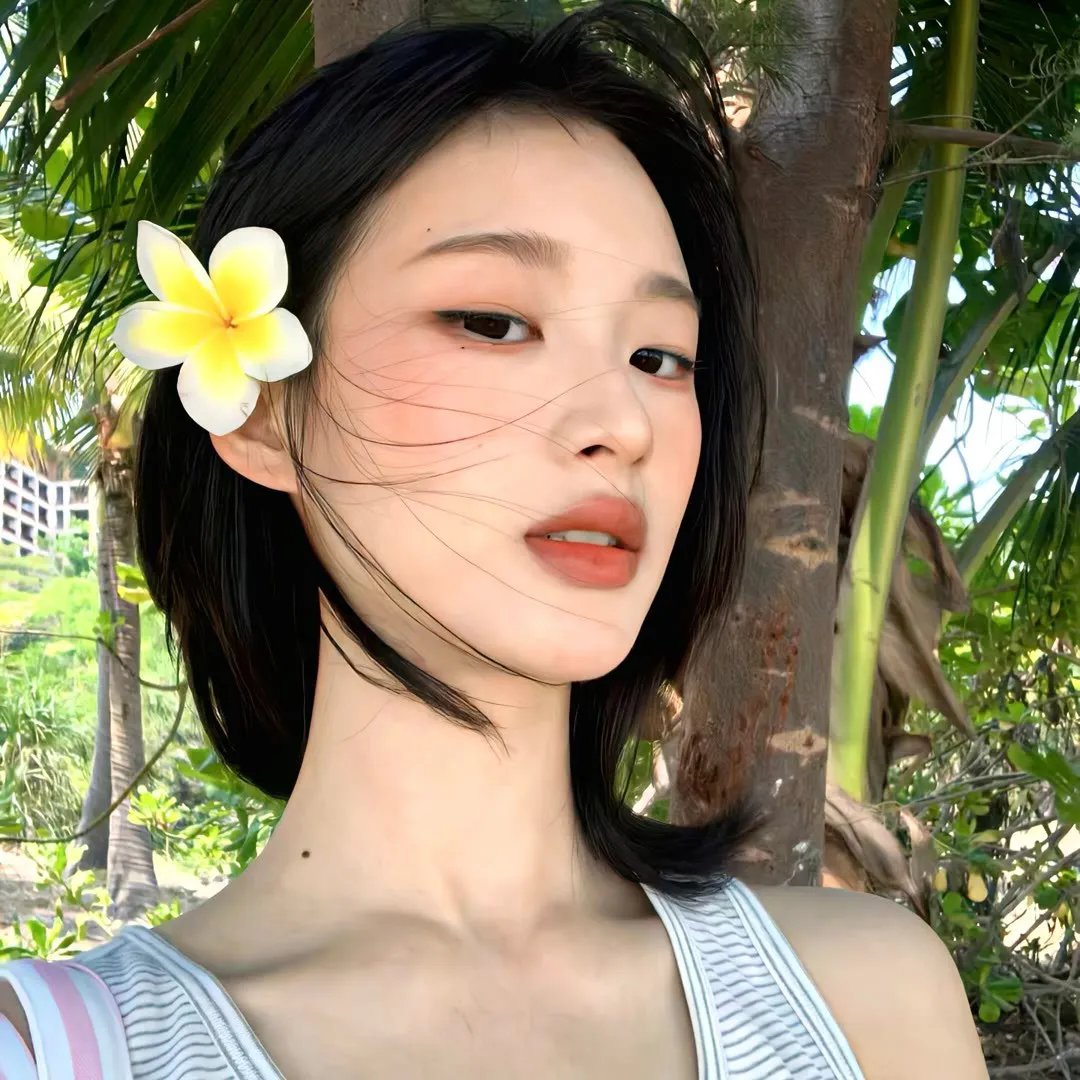 随盲柳入眠的女人